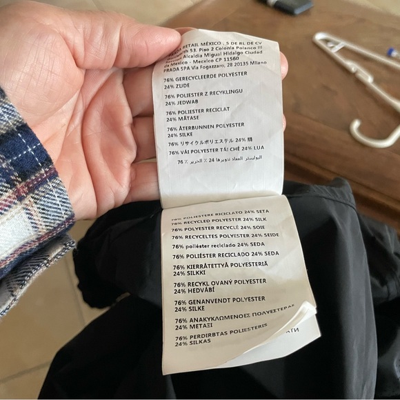 Miu miu Technical cropped Black Women's Jacket size 36 - Picture 8 of 14